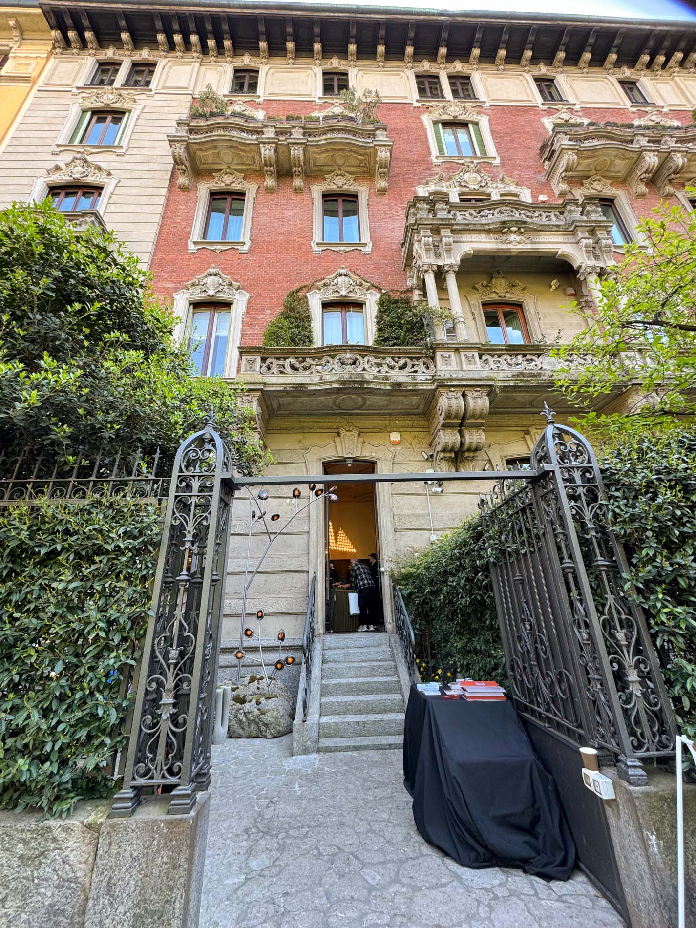会場のBocci Milan Apartment